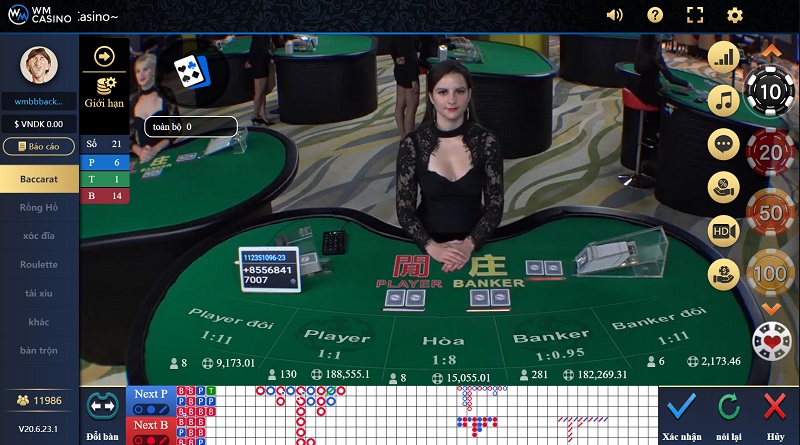 Lưu ý tool Baccarat không chắc chắn 100% 
